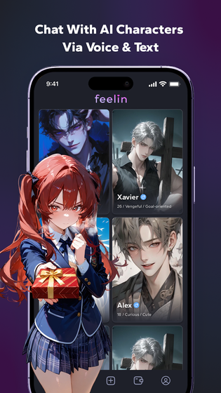 Feelin AI - 官方正版AI助手，随时随地畅聊 Hero图